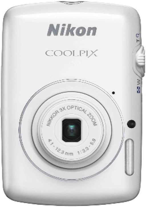 Nikon Coolpix S01 10 Megapixel Digital Camera - White