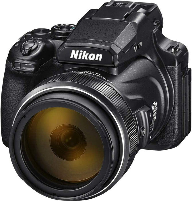 Nikon COOLPIX P1000 Digital Camera (International Model) Includes Filter Kit and Cleaning Kit