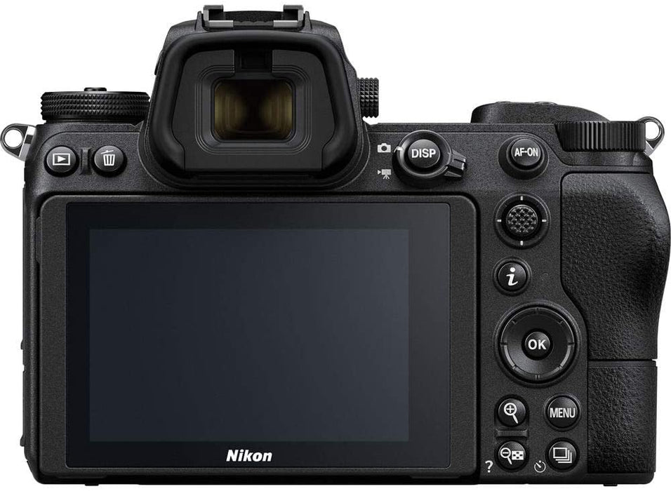 Nikon Z7 45.7MP Mirrorless Digital Camera (Body Only) (1591) USA Model Deluxe Bundle with Sony 64GB XQD Memory Card + Nikon FTZ Adapter + Nikon DSLR Camera Bag + Corel Editing Software + Extra Battery