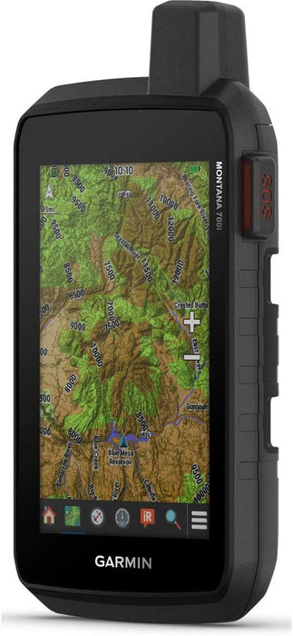 Garmin 010-02347-10 Montana 700i Rugged GPS Touchscreen Navigator with inReach Bundle with Floating Foam Wrist Strap, Hard Shell EVA 10-in Case, LED Brite-Nite Dome Lantern Flashlight and 32GB Card