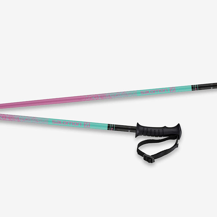 Salomon Kaloo Junior Alpine Ski Poles, Size 100