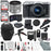 Canon EOS M6 Mirrorless Digital Camera with 15-45mm Lens Deluxe Bundle with 2X Professional 32GB + Card Wallet + Flash + Remote + Tripod + Filters + Camera Case & Straps + Xpix Lens Accessories