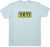 YETI Unisex Logo Badge Short Sleeve T-Shirt, Ice Blue, XX-Large
