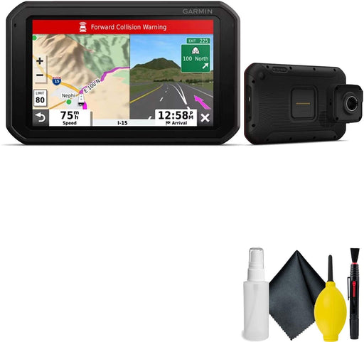 Garmin RV 785 & Traffic, Advanced GPS Navigator for RVs with Built-in Dash Cam, 7" Touch Display and Voice-Activated Navigation Protective Accessory Kit