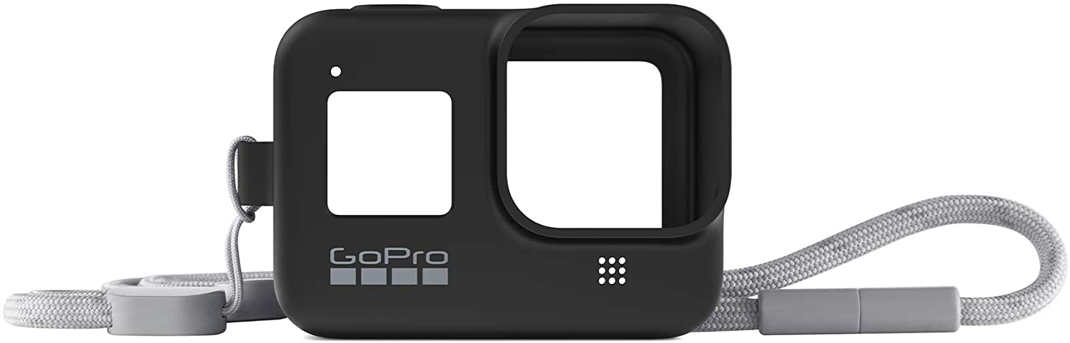 GoPro HERO8 Black Bundle with The Handler (Floating Hand Grip) and Sleeve + Lanyard (Black)