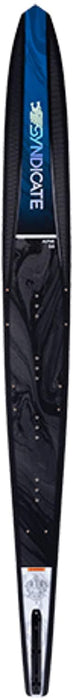 HO Sports Syndicate Alpha Waterski | Lightweight Carbon Fiber Design | Flat Tip Rocker & Adjustable Fin | 65in