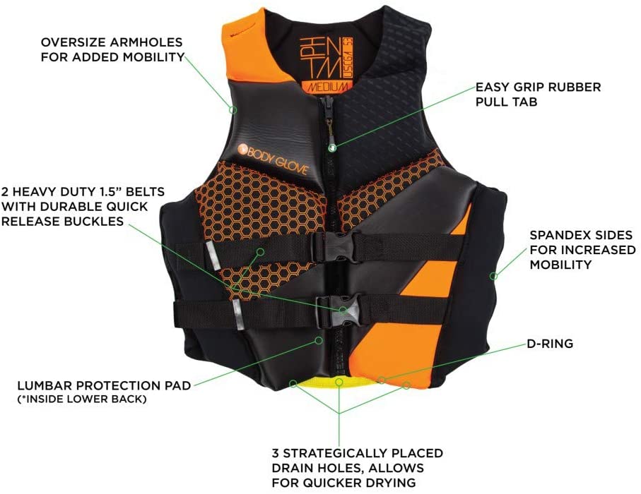 Body Glove Men's Phantom PFD Life Vest