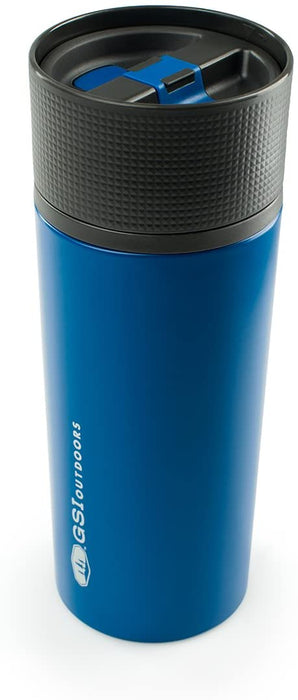 GSI Outdoors Glacier Stainless Steel 17 oz Commuter Mug for Camping and Everyday Use
