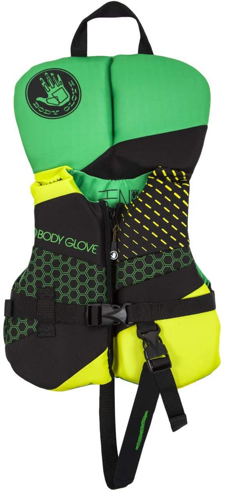 Body Glove 18224I-GRNLIM Phantom PFD Life Vest – USCGA Approved Green-Lime, Green/Lime