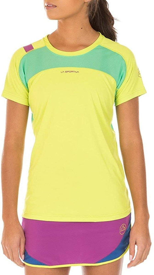 La Sportiva Etesia T-Shirt - Women's, Apple Green/Jade Green, Medium, K65-705704-M