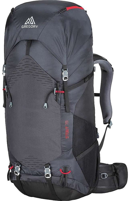 Gregory Mountain Products Stout 75 Liter Men's Backpack, Coal Grey