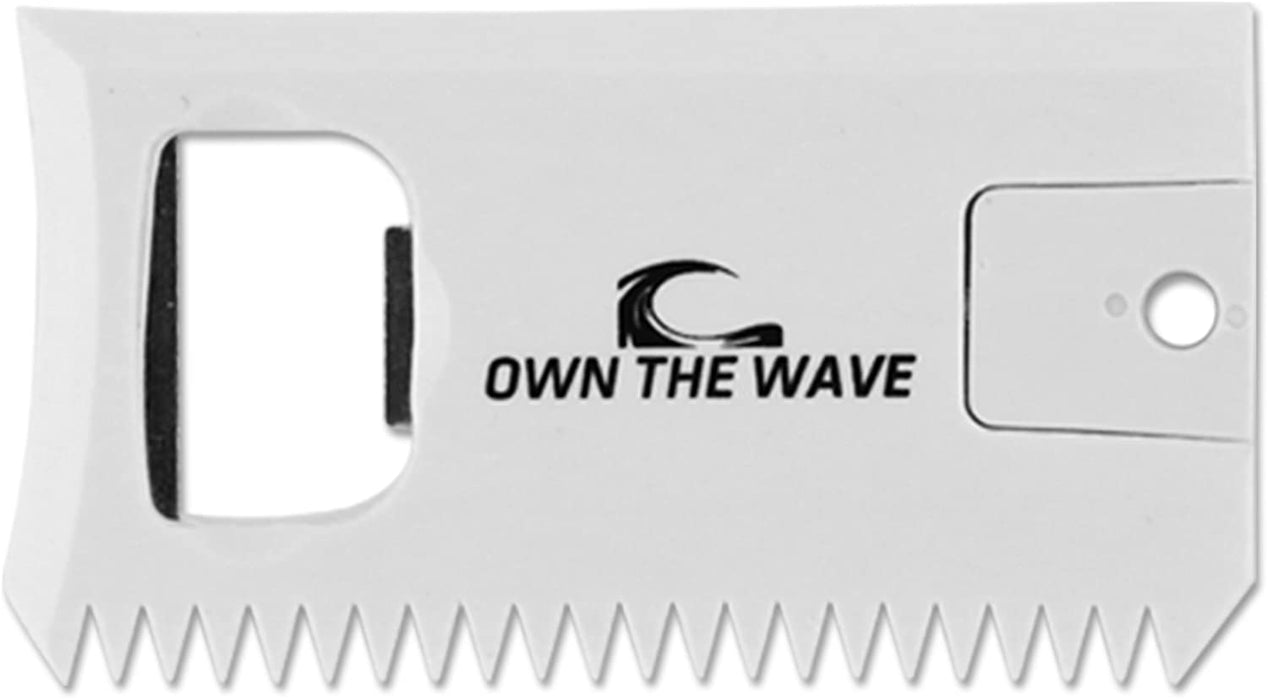 Own the Wave Fiberglass Reinforced Surfboard Fins - 3 Thruster Fins (FCS G5 M5 Style) Comes with FCS Screws and Hex Key