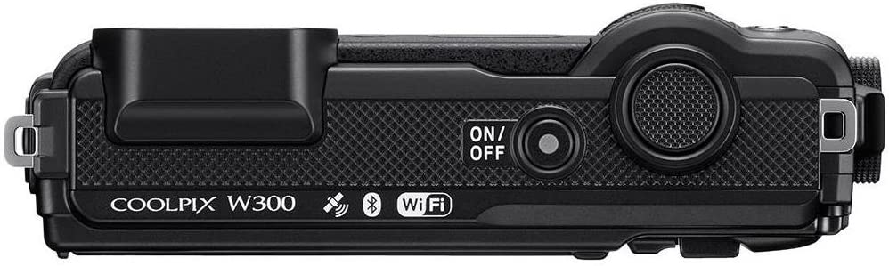 Nikon Coolpix W300 Point & Shoot Camera, Black - Bundle with 32GB SDHC Card, Camera Case, Spare Battery, Table Top Tripod, Compact Charger, Card Reader, Cleaning Kit, Software Package
