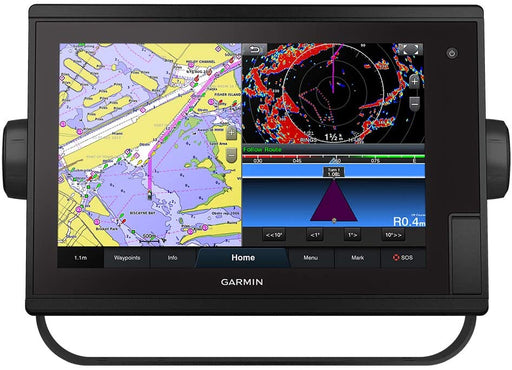 Garmin GPSMAP 1222 Plus, 12" Touchscreen Chartplotter with Worldwide Basemap