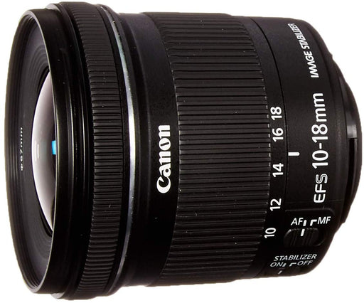 Canon EF-S 10-18mm f/4.5-5.6 is STM Lens for Canon DSLR Cameras (US Model)