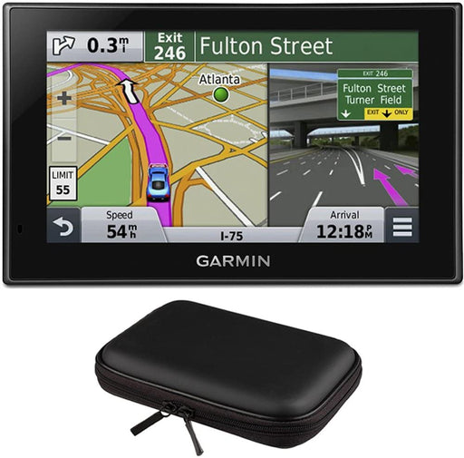 Garmin nuvi 2689LMT Case Bundle Includes: nuvi 2689LMT Advanced Series 6" Display GPS Navigation System w/Bluetooth, Lifetime Maps & Traffic (010-01188-02) and PocketPro XL Hardshell Case