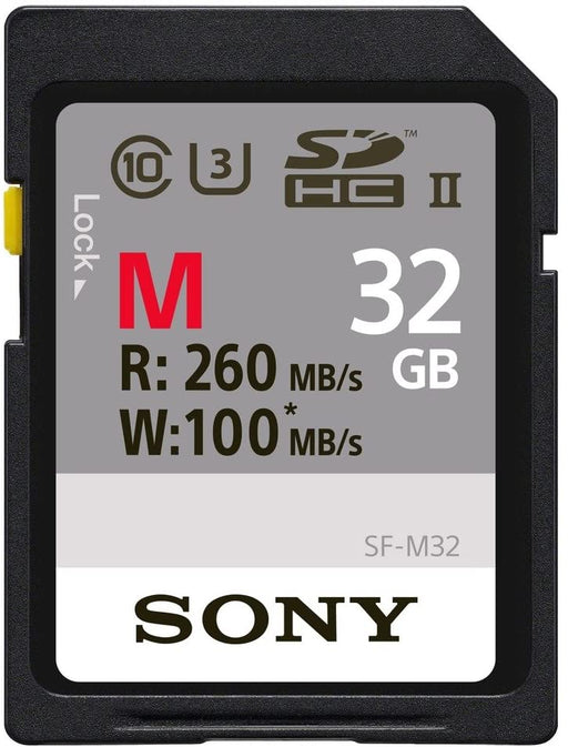 Sony M Series SDXC UHS-II Card 64GB, V60, CL10, U3, Max R277MB/S