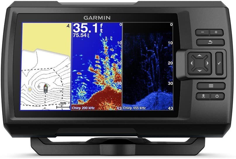 Garmin STRIKER Plus 7cv with CV20-TM Transducer and Protective Cover, 7 inches 010-01873-00