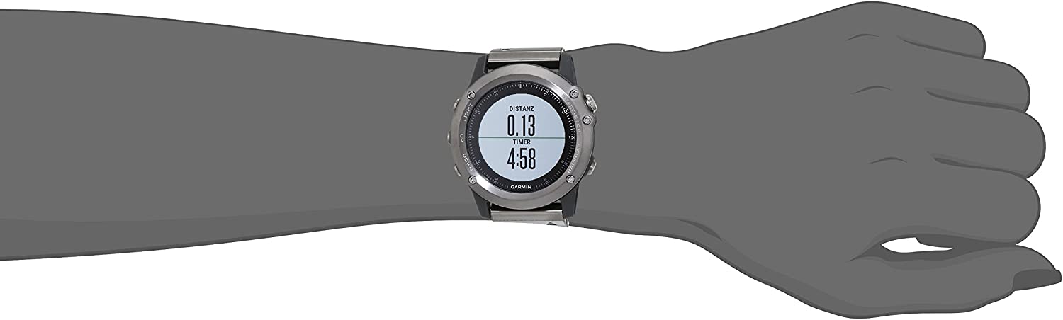 Garmin Fenix 3 Sapphire Multisport Training GPS Watch Performer Bundle