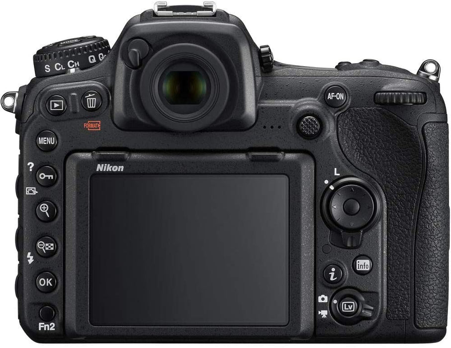 Nikon D500 DSLR Camera (Body Only) (International Model) - 128GB - Case - EN-EL15 Battery - Sony 64GB XQD G Series Memory Card - EF530 ST & 18-50 F3.5-5.6