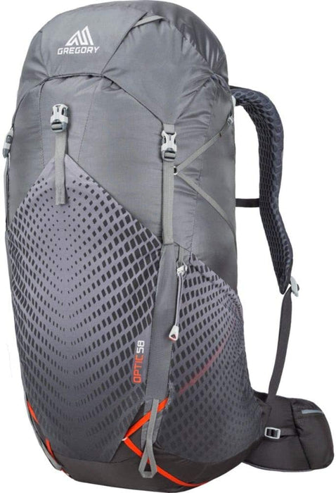 Gregory Mountain Products Men's Optic 58 Liter Ultralight Multi-Day Hiking Backpack | Backpacking, Hiking, Travel | Full-Featured Ultralight Construction, Raincover Included, Padded Adjustable Straps