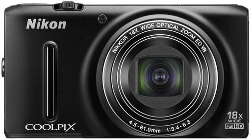 Nikon Coolpix S9400 Digital Camera (Black)