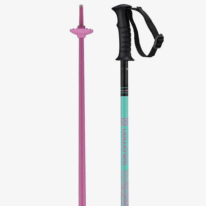 Salomon Kaloo Junior Alpine Ski Poles, Size 100