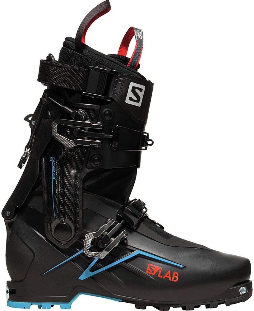 Salomon S/Lab X-Alp Alpine Touring Ski Boot Black/Carbon/Transcend Blue, 26.5