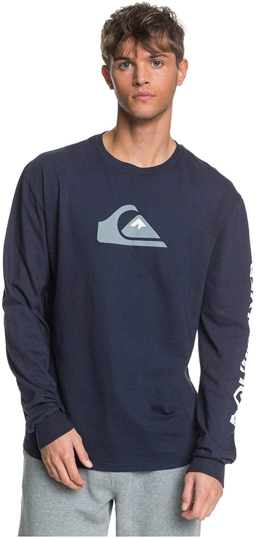 Quiksilver Men's Comp Logo Long Sleeve Tee Shirt