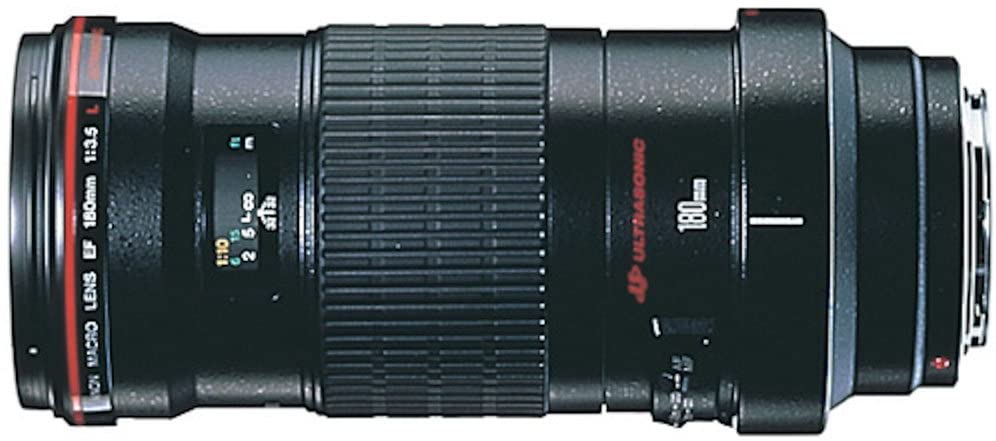 Canon EF 180mm f3.5L Macro USM AutoFocus Telephoto Lens for Canon SLR Cameras