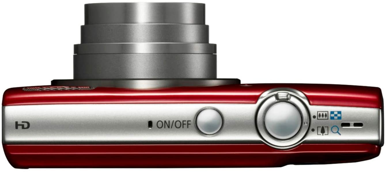 Canon PowerShot ELPH 180 20 MP Digital Camera (Silver) w/ 32GB Accessory Bundle