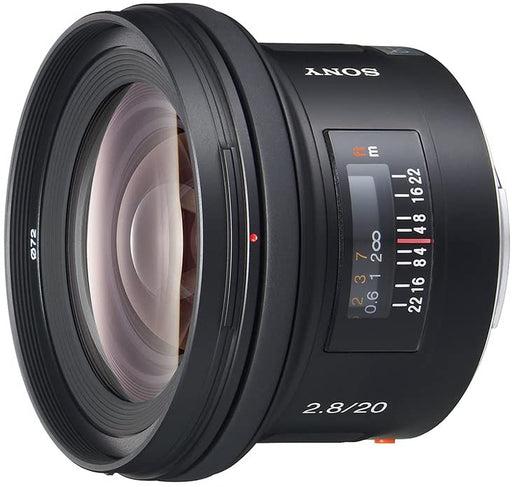 Sony SAL-20F28 20mm f/2.8 Wide Angle Lens for Sony Alpha Digital SLR Camera