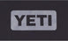 YETI Logo Badge Short Sleeve T-Shirt, Black/Gray, Small
