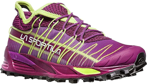 La Sportiva Women's Mutant Backcountry Trail Running Shoe, Plum/AppleGreen, 39