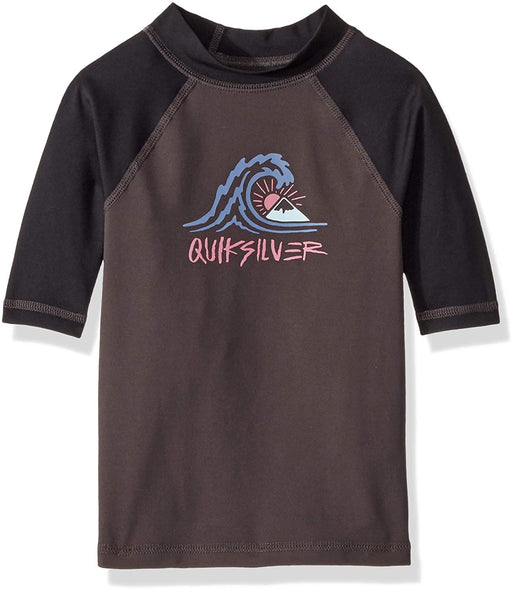 Quiksilver Boys' Little Bubble Dream Short Sleeve Surf Tee Rashguard