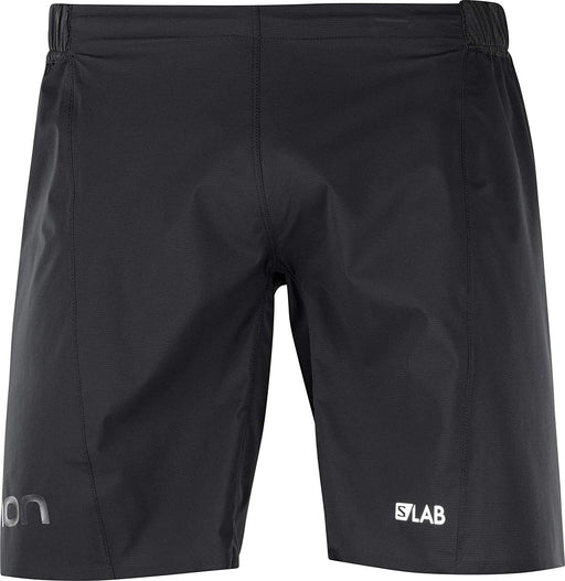 Salomon Men's S/Lab Protect Running Compression Shorts, Black, X-Large