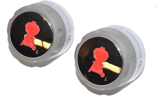 Weber 70867 2-3/8".Diameter Summit 400/600 Years 2007-2011 2pk Lighted Knob