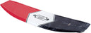 Connelly 66200003-CON Beginner Blaze 141 Hale Full Spine Wakeboard with Smooth Edge Rail, 2 Bolt on 1.9-Inch Center Skater Fins and 4 Long Base Molded Fins, Black & Red