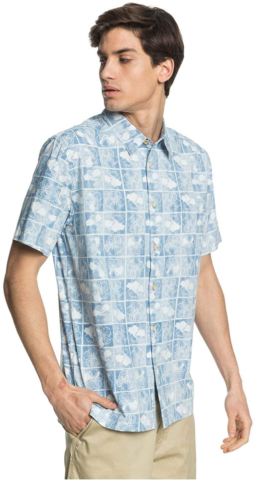 Quiksilver Men's Flower Block Woven