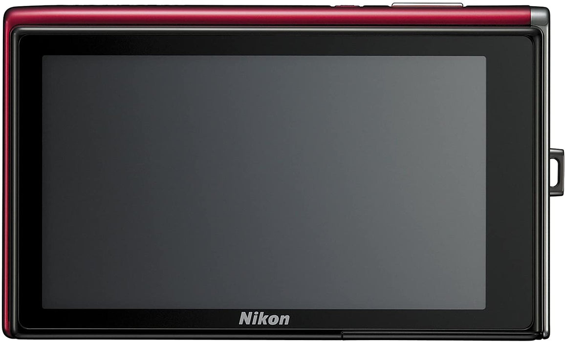 Nikon Coolpix S60 10MP Digital Camera with 5x Optical Vibration Reduction (VR) Zoom (Crimson Red)