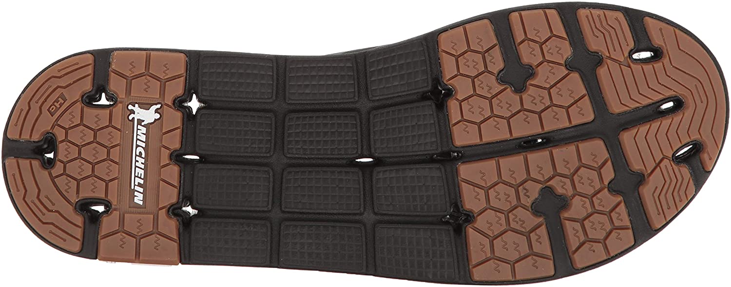 Quiksilver Men's Amphibian Plus Sandal, Black/Black/Grey, 6 D US