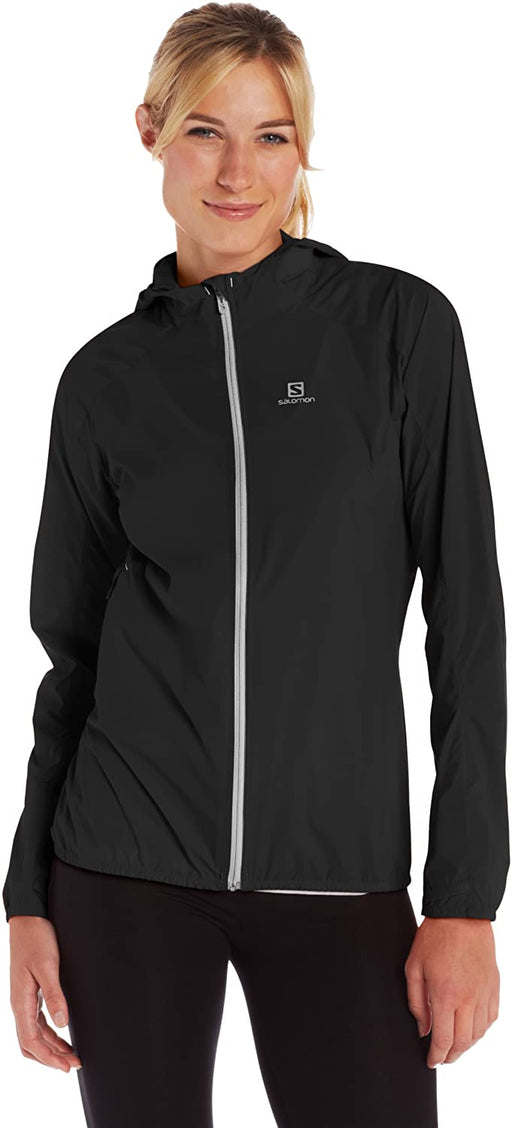 Salomon Women's Fasting Hoodie, Black, Medium