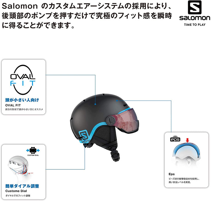 Salomon Grom Visor Ski Helmet Kid's