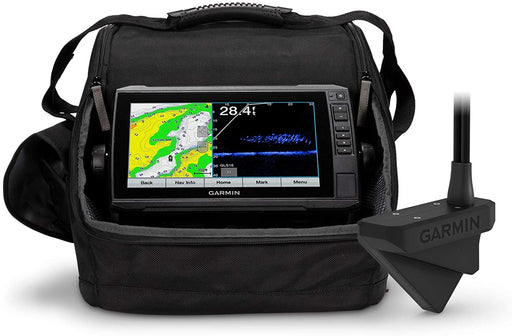 Garmin Panoptix LiveScope Ice Fishing Bundle, Includes ECHOMAP UHD 93sv Combo and Panoptix LiveScope Sonar Transducer