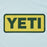 YETI Unisex Logo Badge Short Sleeve T-Shirt, Ice Blue, Small