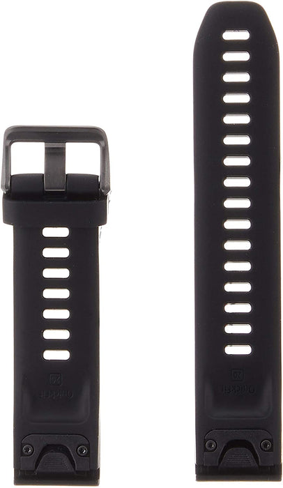 Garmin Quickfit Watch Band, Vented Carbon Gray Titanium Bracelet