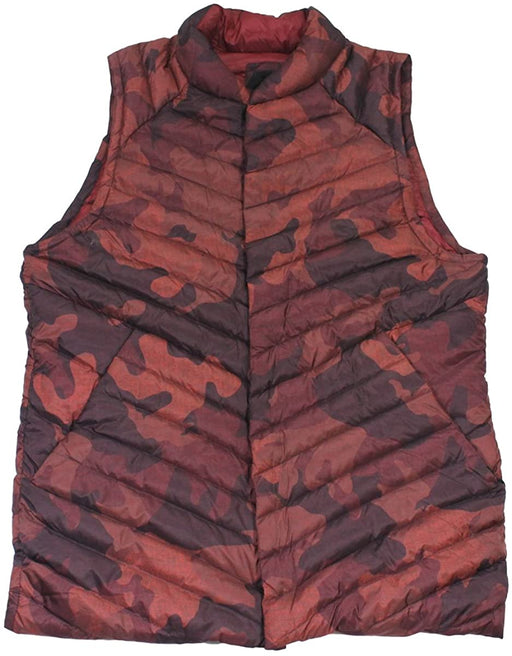 Lululemon Mens Smokescreen Camo Terracotta Snap Down Vest
