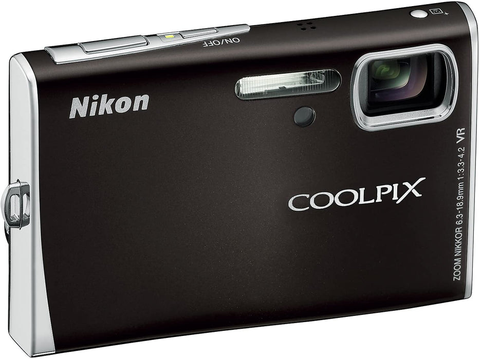 Nikon Coolpix S52 9MP Digital Camera Zoom with 3x Optical Vibration Reduction Zoom (Midnight Black)