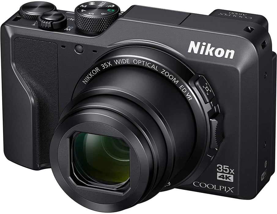 Nikon Coolpix A1000 35x 4K Wi-Fi Digital Camera with 32GB Car