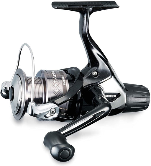 Shimano Catana Spinning 2500 Size 5.1:1 Gear Ratio 30" Retrieve Rate 3 Bearings Ambidextrous Reel